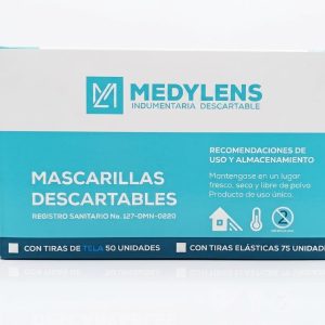 Mascarillas Descartables Medylens