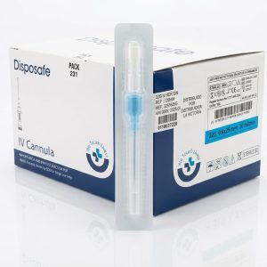 Cánula Intravenosa Disposafe 22G (Caja de 100)