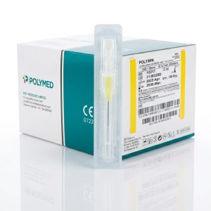 Cánula I.V 24G Polymed Polywin