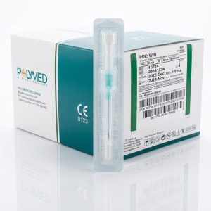 Cánula I.V 18G Polymed Polywin