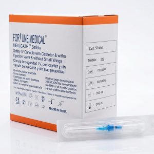Cánula de Seguridad IV 22G Healcath (Fortune Medical)