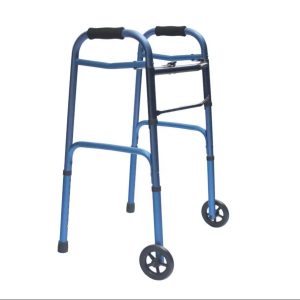 ANDADOR AZUL CON RUEDA
